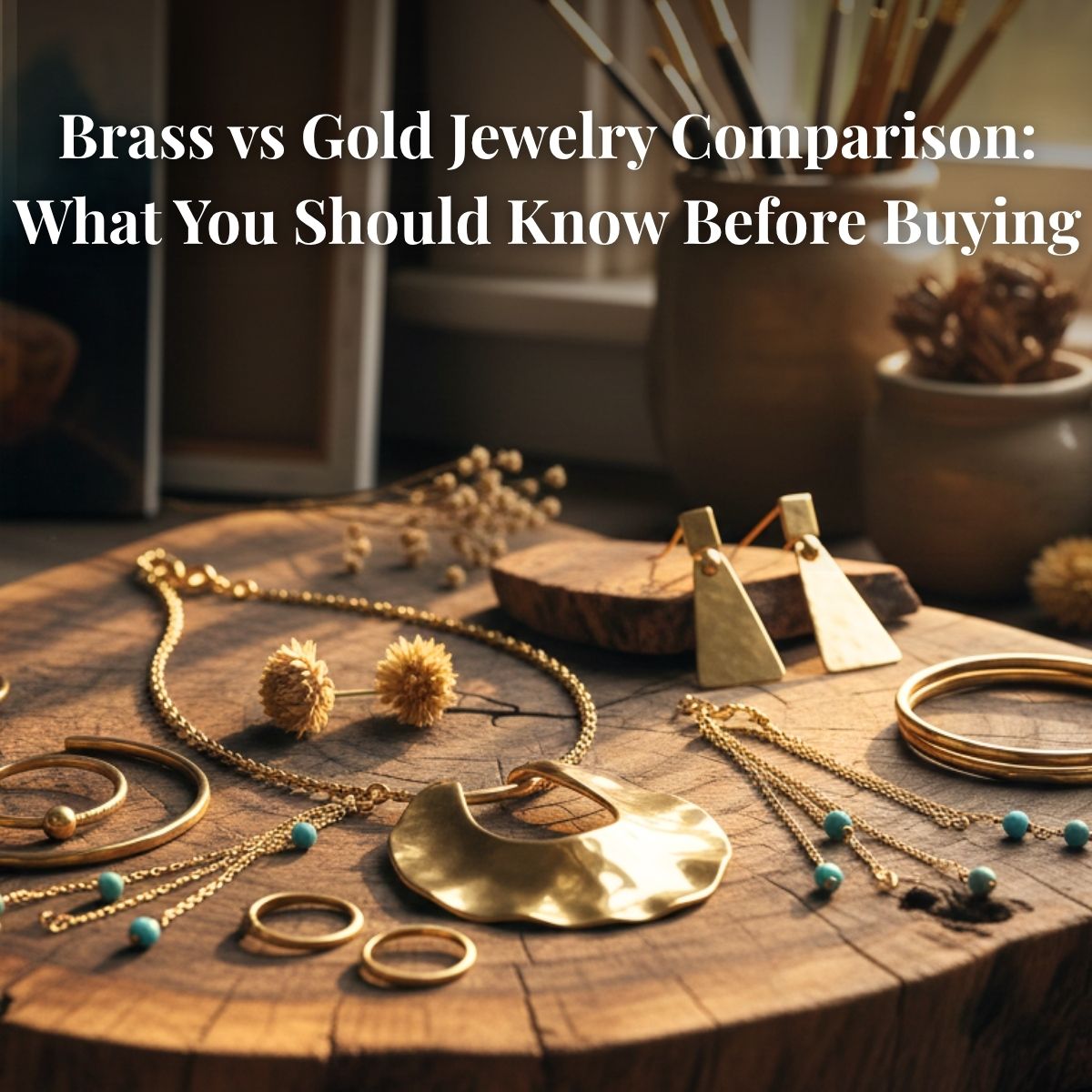 Brass vs Gold Jewelry Comparison: What You Should Know Before Buying